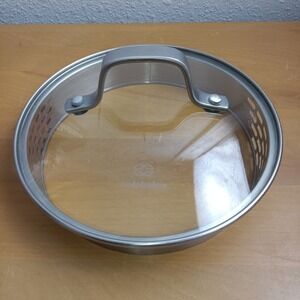 Calphalon Unison Tempered Glass Vented Lid 6.5" Pot Pan Replacement Part‎ Drain